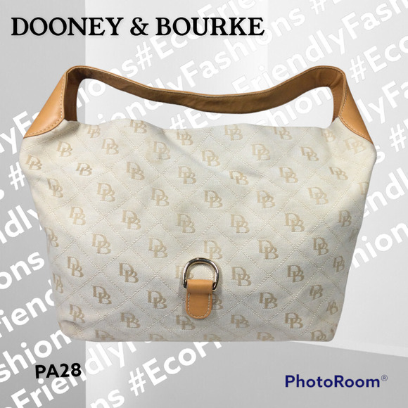Dooney & Bourke Signature Quilt Logo-Lock Medium Sac Handbag, Created for Macy's - Picture 2 of 10
